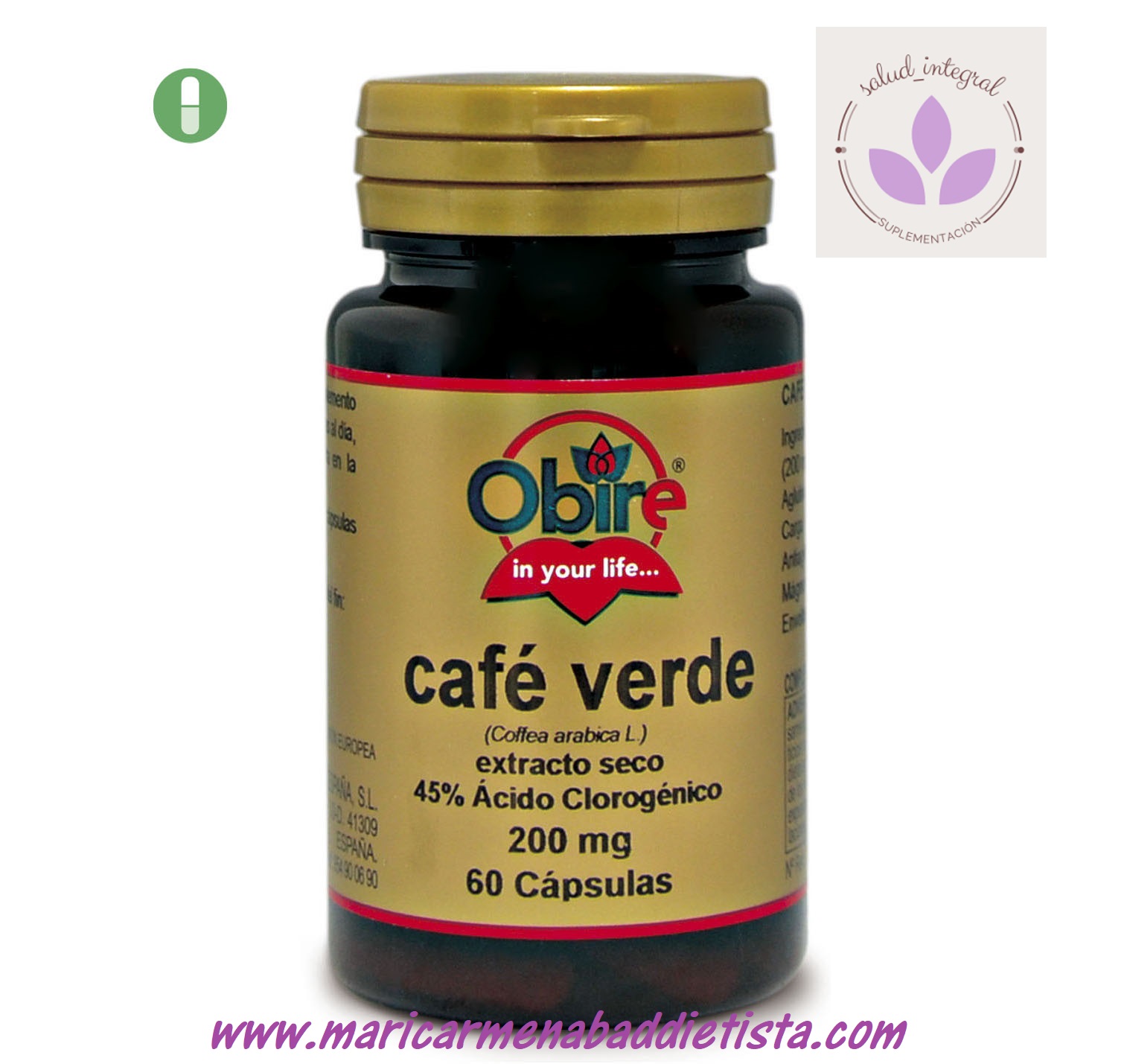 749972OB4133-CAFE-VERDE-200-MG